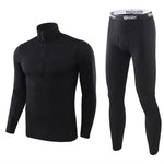 New Thermal Underwear Sets For Men Winter Long sleeve Thermo Underwear Long Winter Clothes Men motion Thick Thermal Clothing XXL